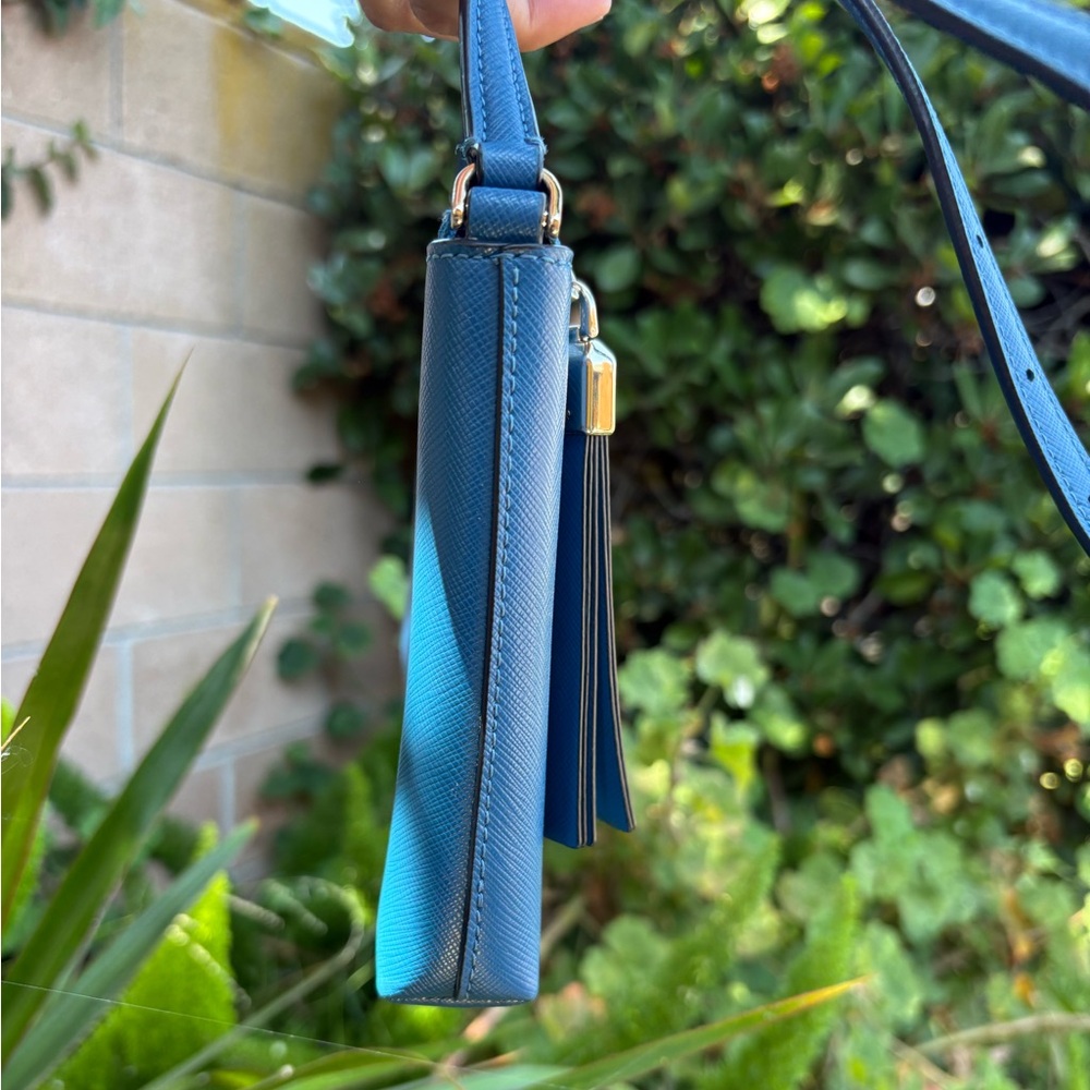 Kate Spade Blue Sadie Crossbody - Picture 2 of 14